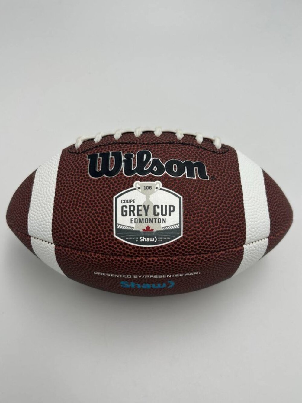 Wilson CFL 106th Grey Cup Edmonton 2018 Mini Football 🏈